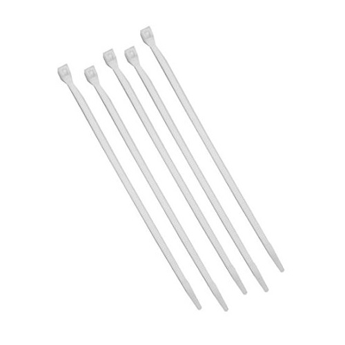 Novoflex CPS- 200 ES Nylon 66 Cab Lock Cable Ties White, 200 X 3.6 mm (100 Pcs)